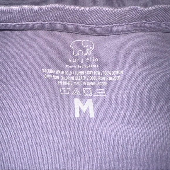 Ivory Ella Purple Long Sleeve Kids Shirt - Picture 7 of 7